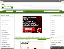 Tablet Screenshot of newgame.org.ua